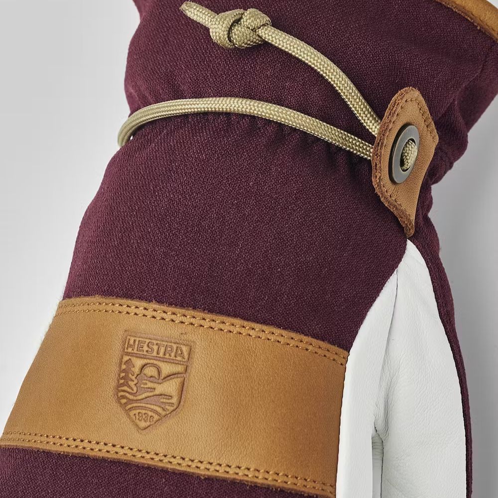 Hestra Voss CZone Mitt Bordeaux