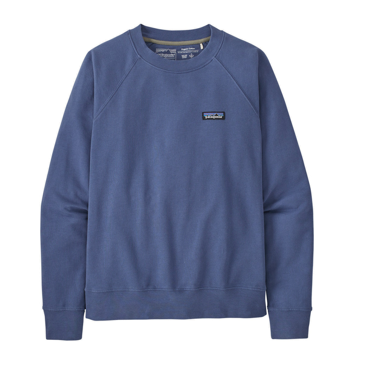 Patagonia W`s P-6 Label Organic Crew Current Blue