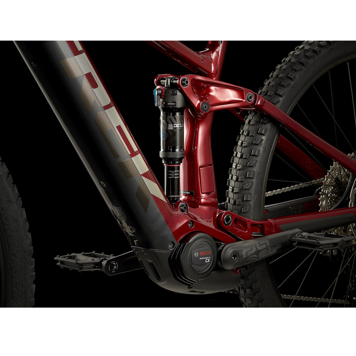 Trek Rail 5 500 W Crimson/Lithium Grey