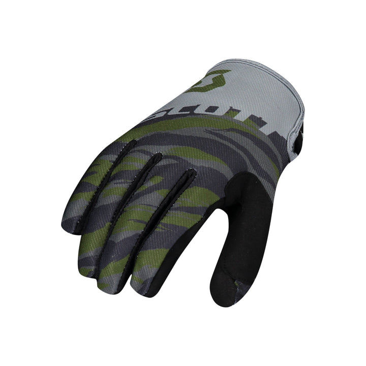 Scott 350 Dirt Kids Green Tan