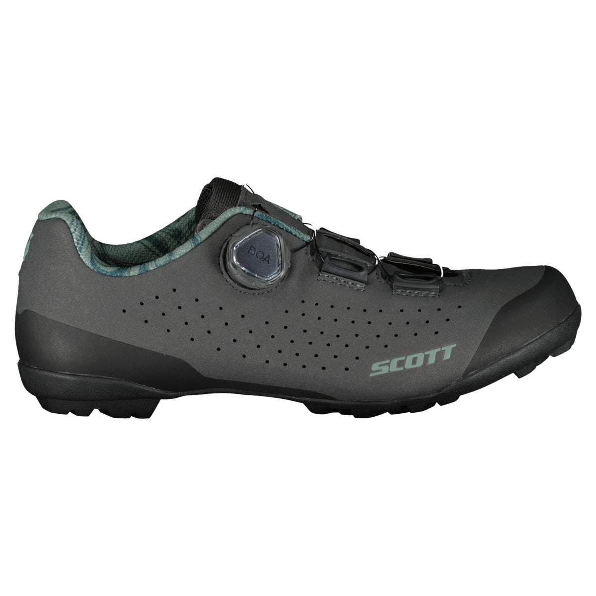 Scott W Gravel Pro Dark Grey/Light Green
