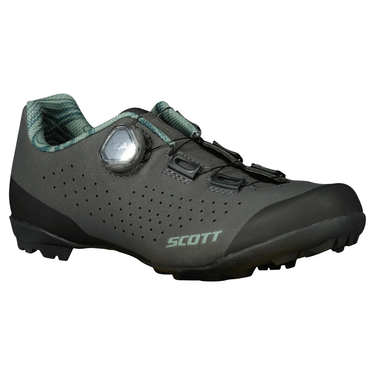 Scott W Gravel Pro Dark Grey/Light Green