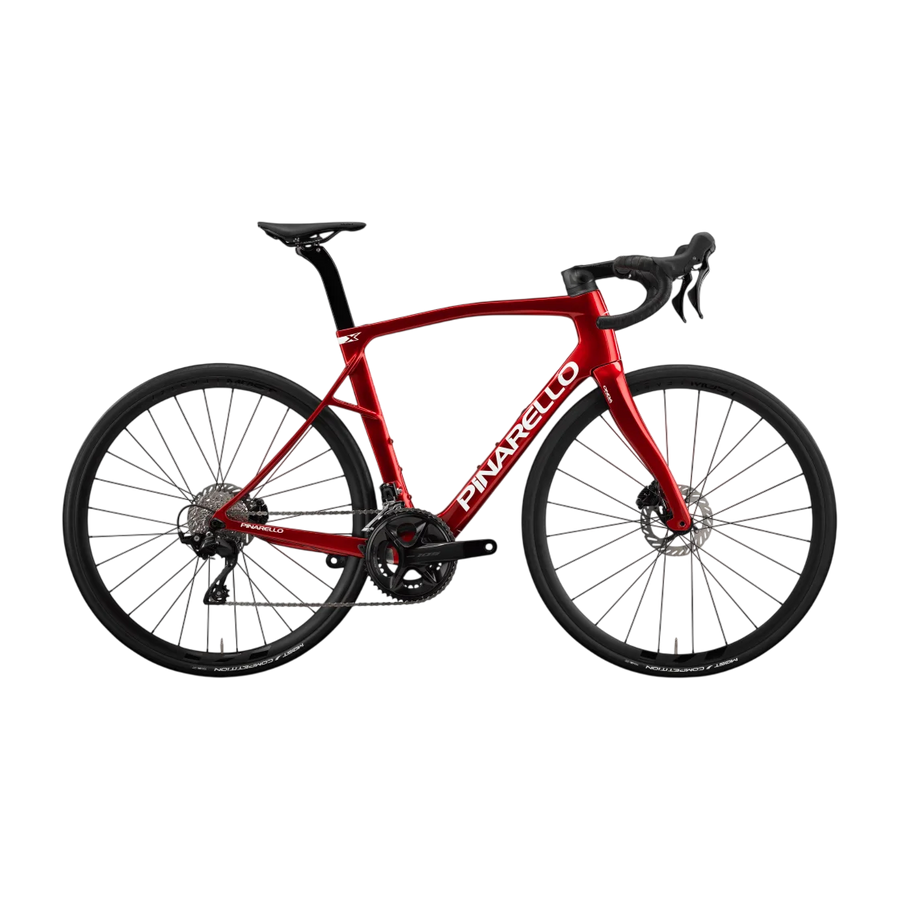 Pinarello X1 105 2027 Racing Red landsvägscykel i kolfiber