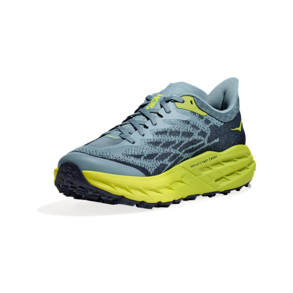 Hoka M Speedgoat 5 Stone Blue/Dark Citron