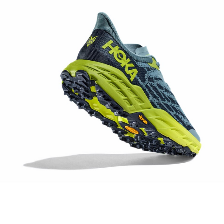 Hoka M Speedgoat 5 Stone Blue/Dark Citron