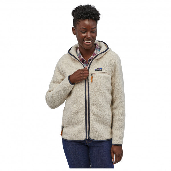 Women's Retro Pile Fleece Hoody