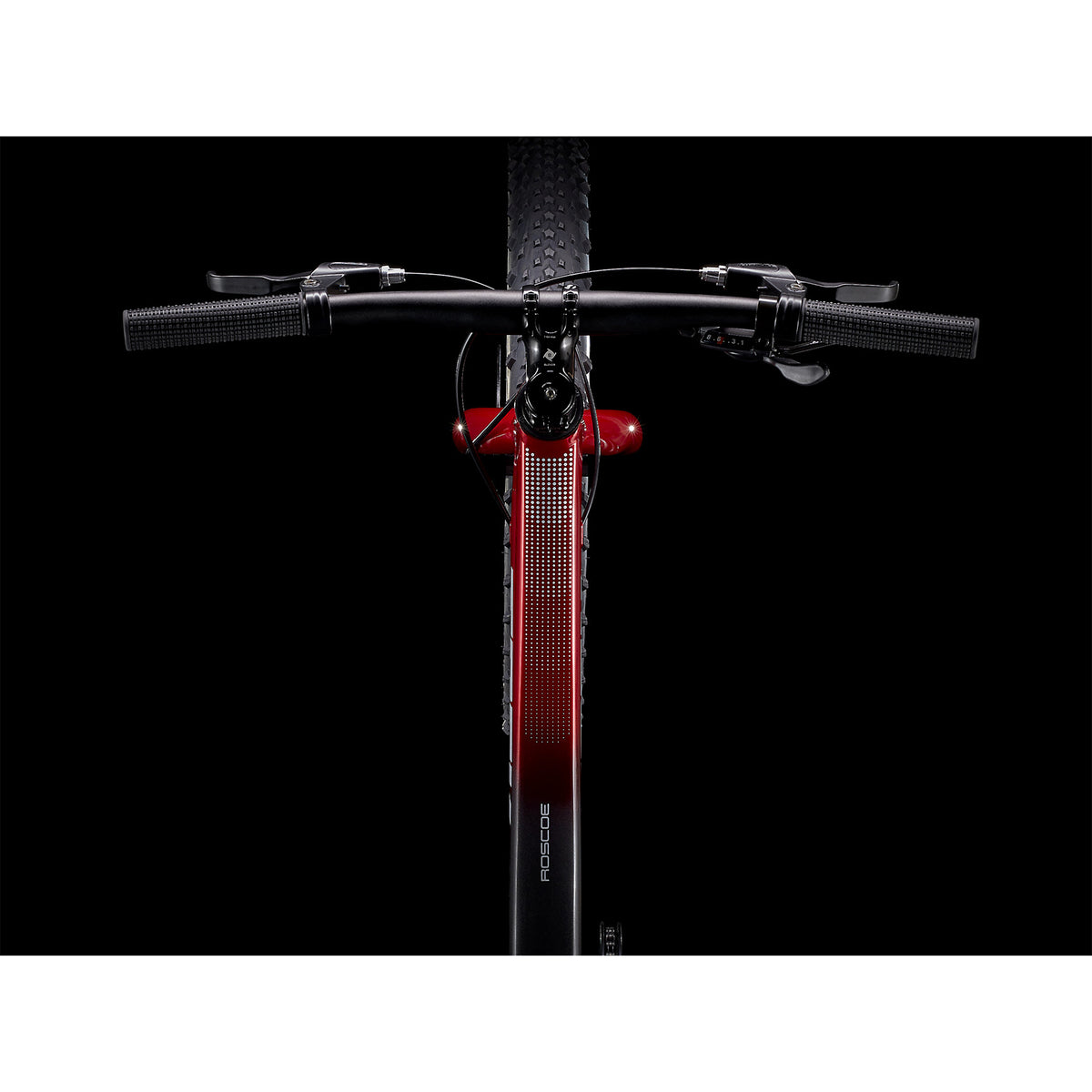 Trek Roscoe 20 Rage Red to Dnister Black Fade
