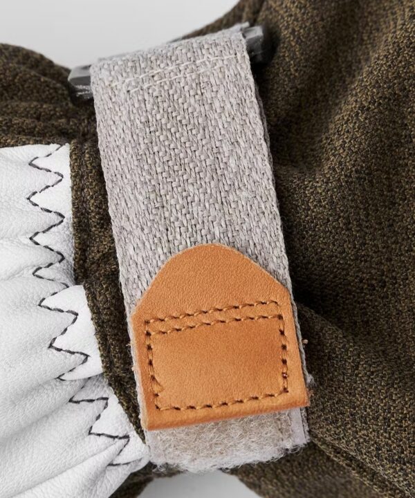 Hestra Army Leather Patrol Gauntlet 5-finger Olive