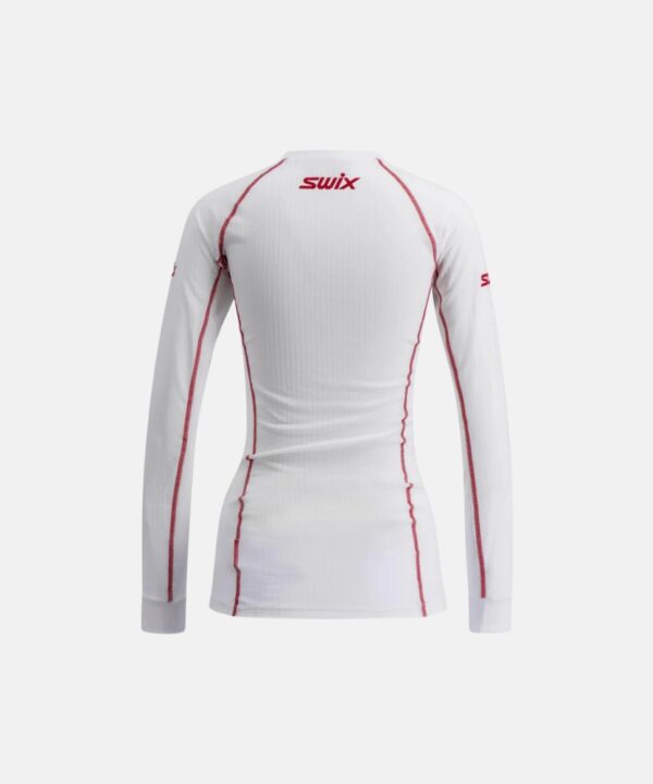 Swix RaceX Classic Long Sleeve W Bright White/Swix Red
