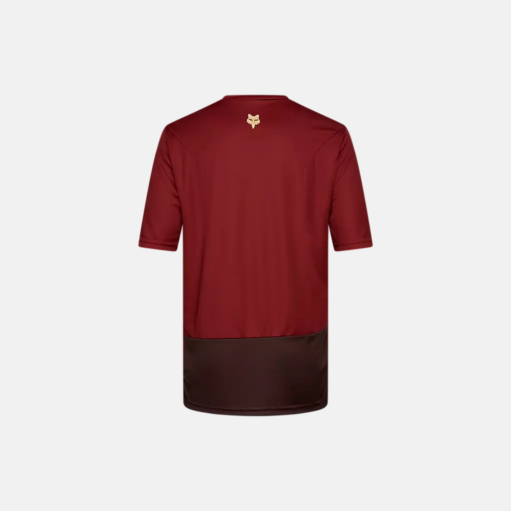 Fox Ranger SS Jersey Wordmark Rostbrun