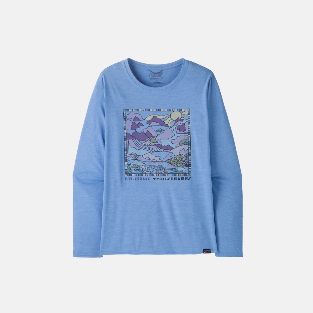 Patagonia W's L/S Capilene® Cool Daily Graphic Shirt - Lands