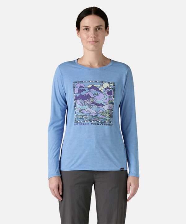 Patagonia W's L/S Capilene® Cool Daily Graphic Shirt - Lands
